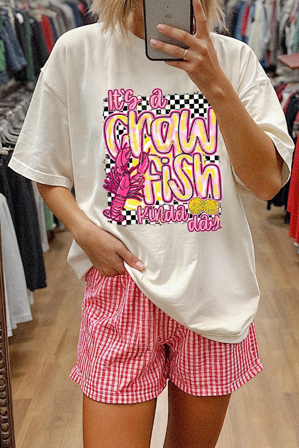 Crawfish Kinda Day Graphic T-Shirt