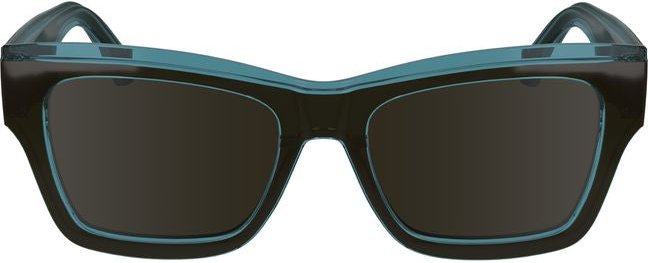 Calvin Klein Braun Bio-basierter Stoff Herren Sonnenbrille