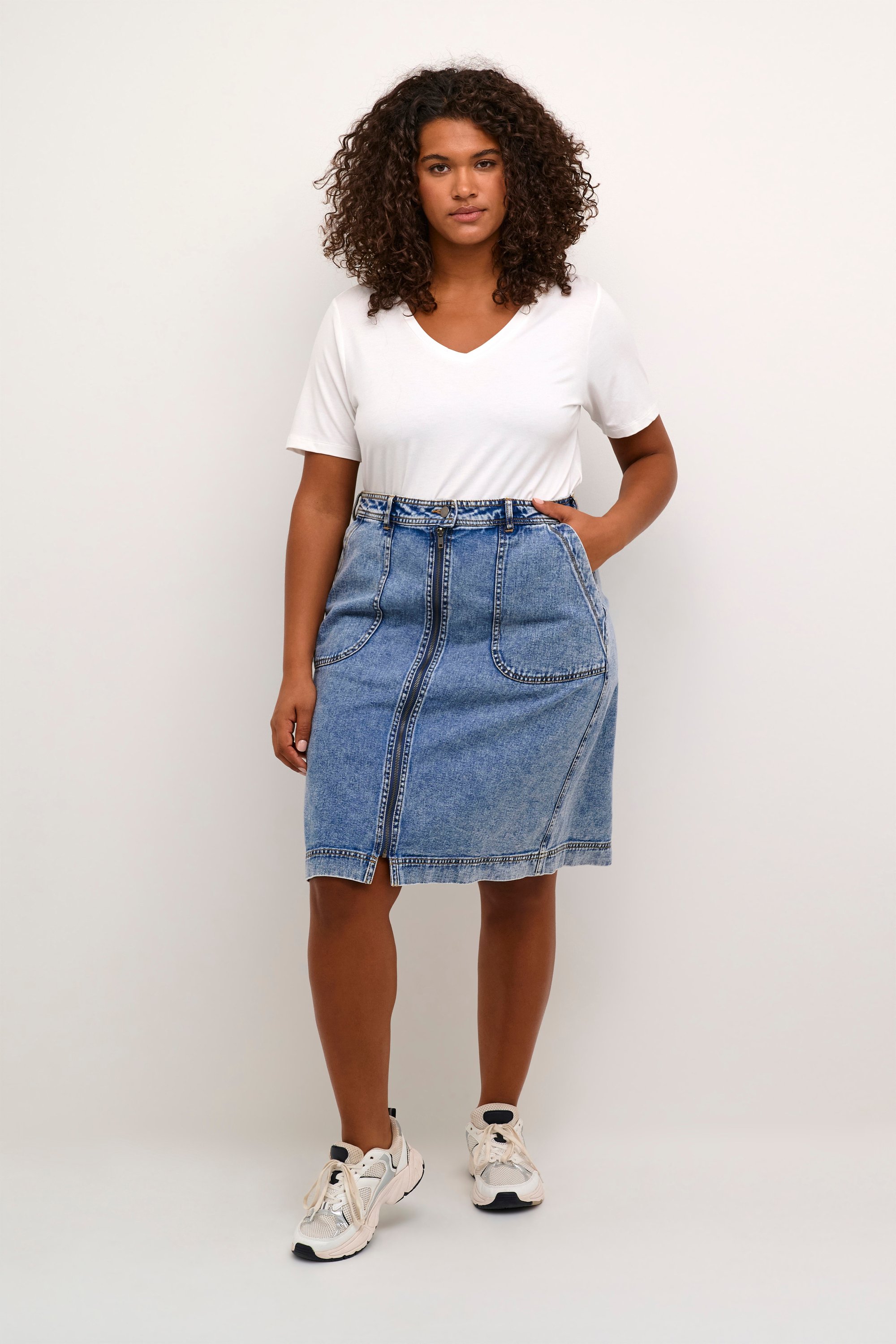 T-shirt A-shape Chalk offwhite