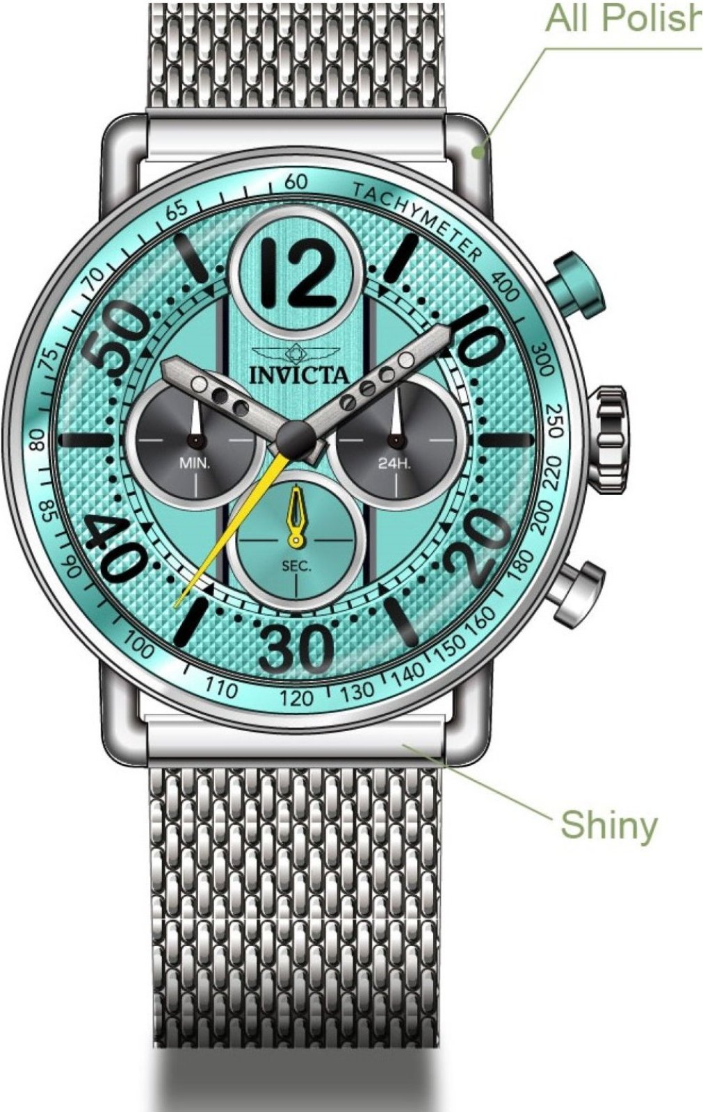 Invicta Speedway 50364 Herrenuhr - 44mm