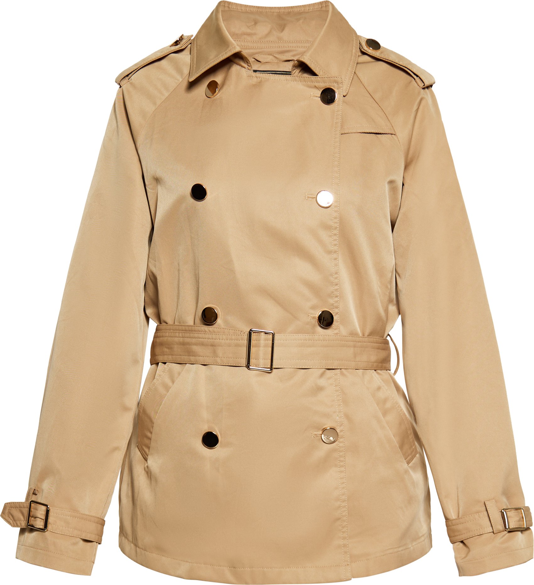 Faina Kurzmantel Damen Beige