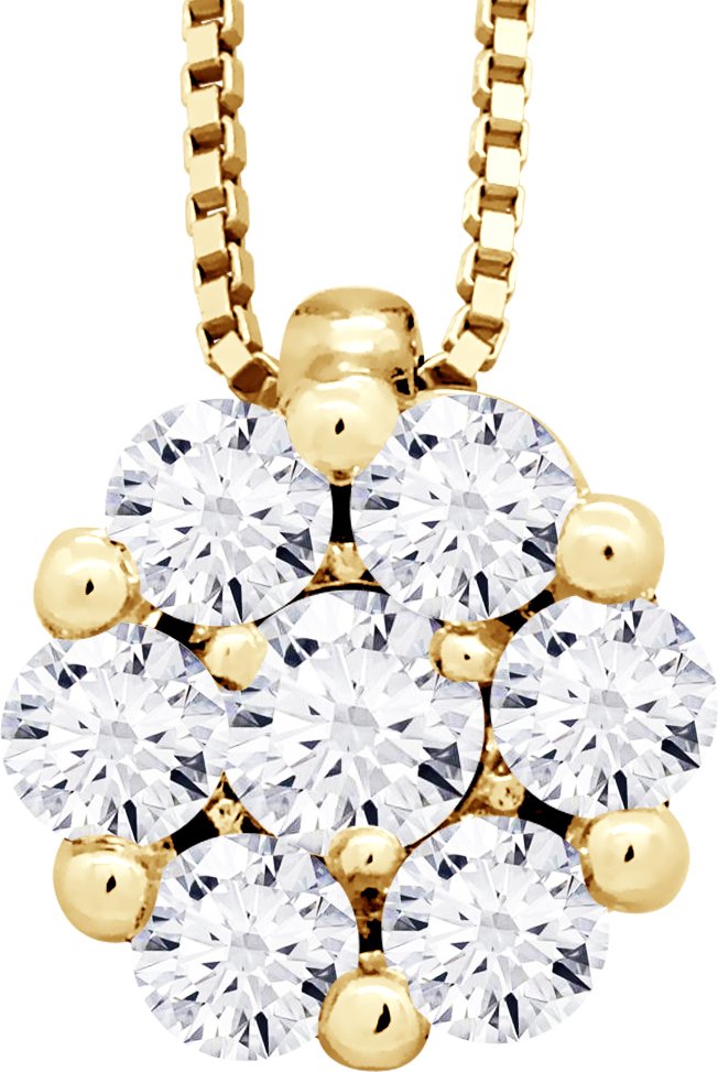 DIADEMA - Halskette - Prestige Jewelery - Diamanten - Gelbgold