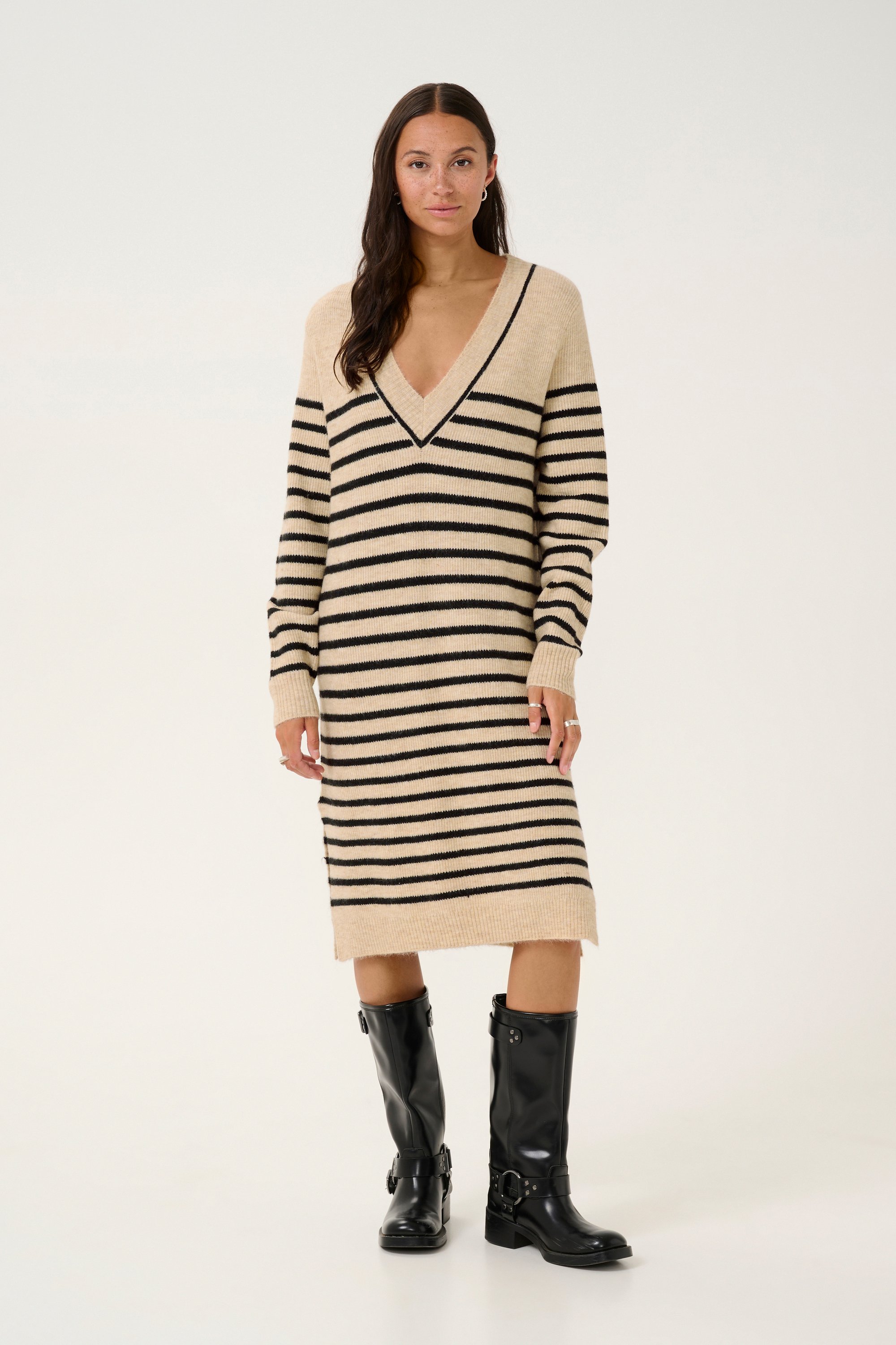 Thumbnail - Kleid Regular fit beige