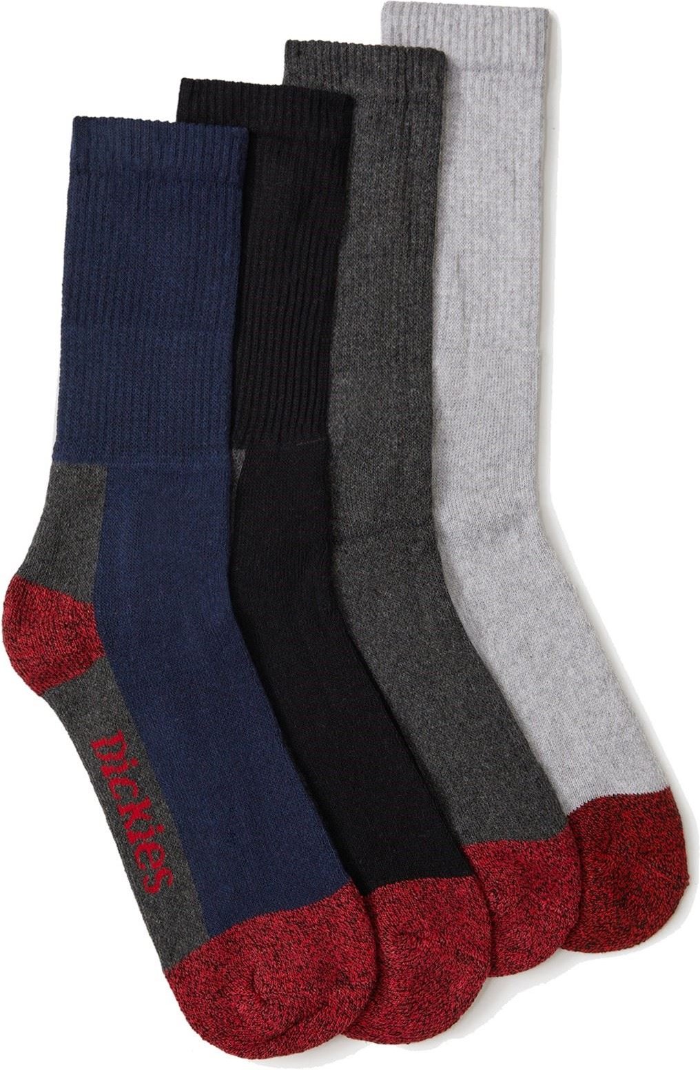 Dickies Polster Crew Baumwolle Unisex Erwachsene Mehrfarbige Socken - Wadenhöhe