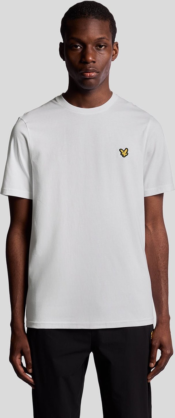 Lyle & Scott Sports Globe Grafik-T-Shirt – Weiß
