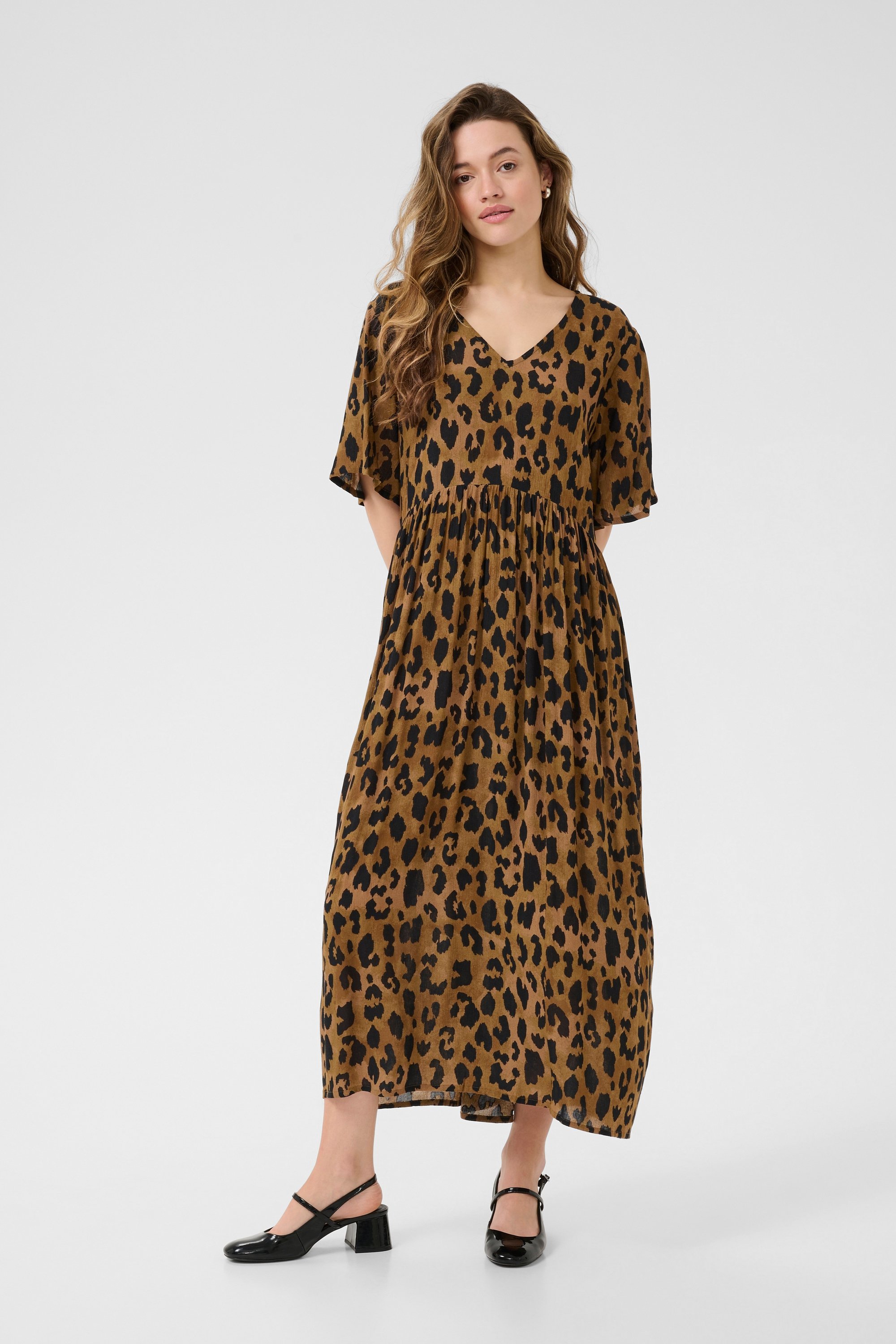 Thumbnail - Kleid KAjessi Loose fit leopard
