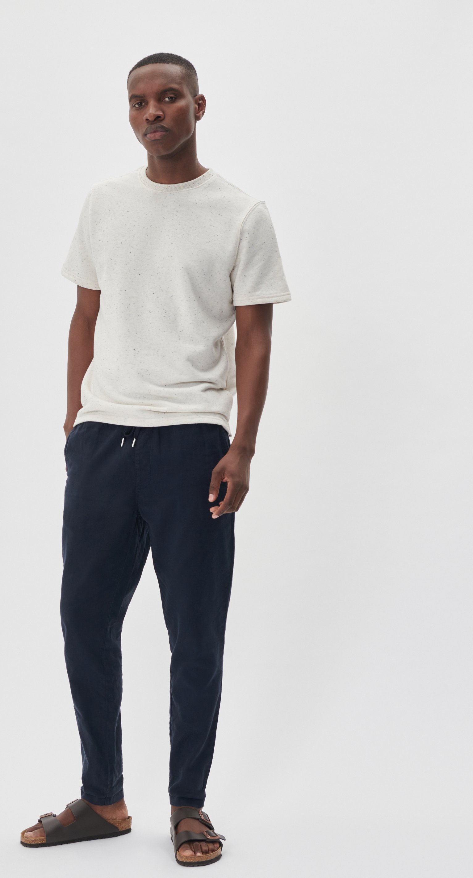 Casual Hose MAbarton Gerade Passform navy blue