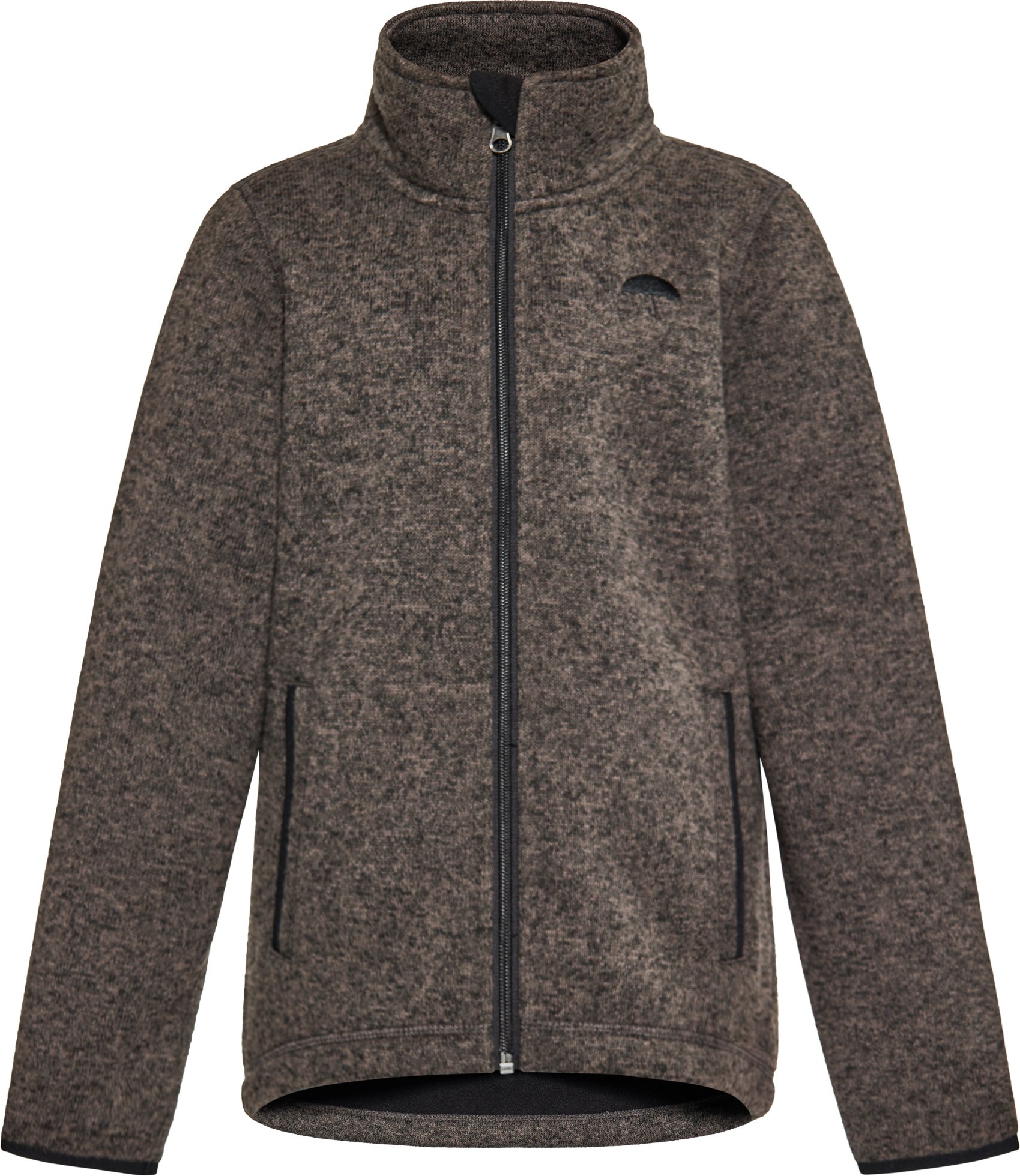 Schmuddelwedda Strickfleecejacke Mädchen (Kids) grau melange