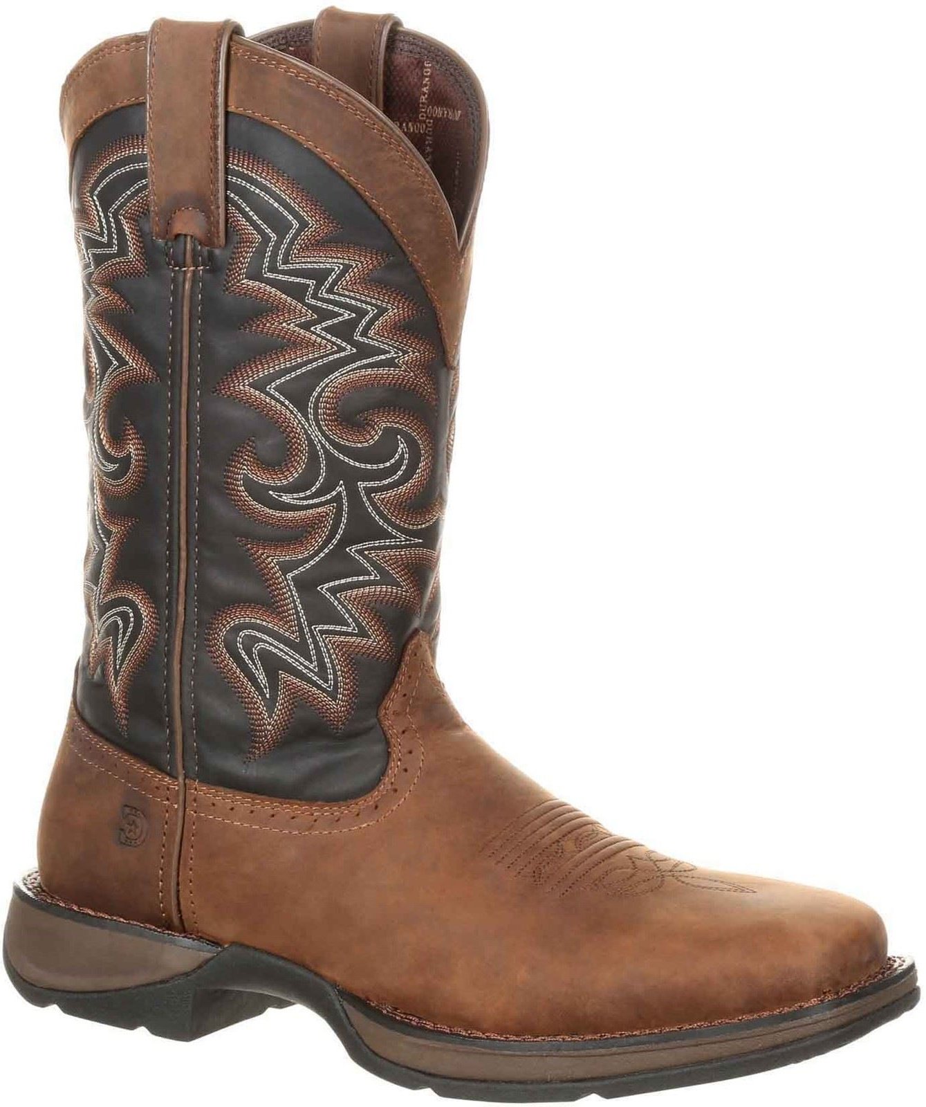 Durango Rebel Leder Herren Schokoladen-/Mitternachtsstiefel