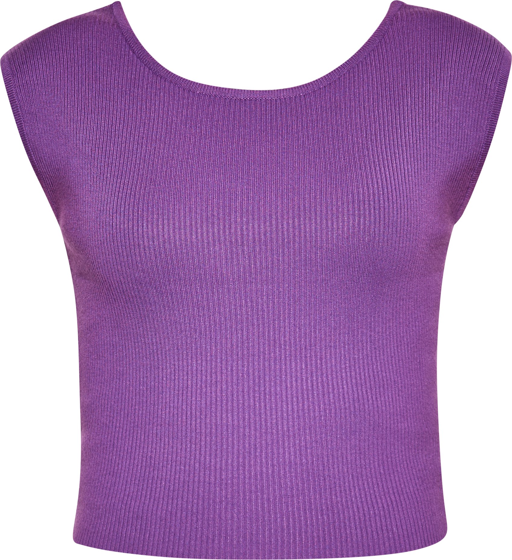 Mymo Crop-Top Damen lila