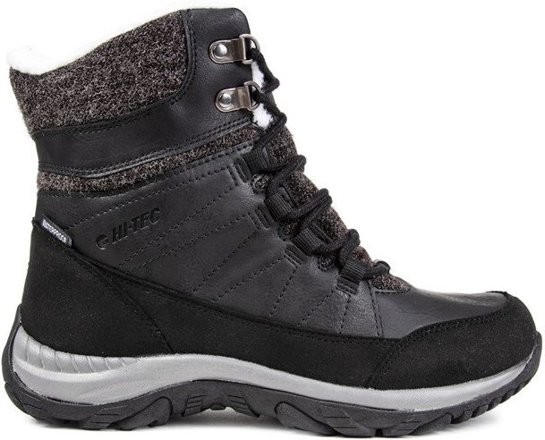 Hi-Tec Riva Mid Damen Wanderschuhe in Schwarz