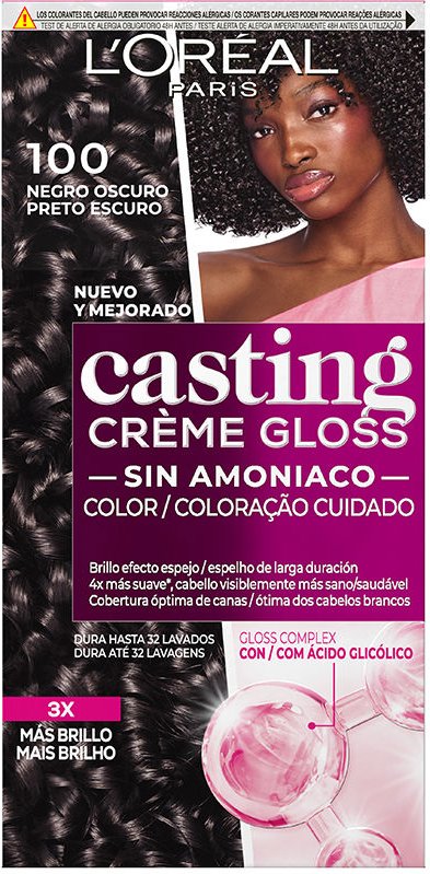 Casting Creme Gloss #100-dunkelschwarz 180 ml