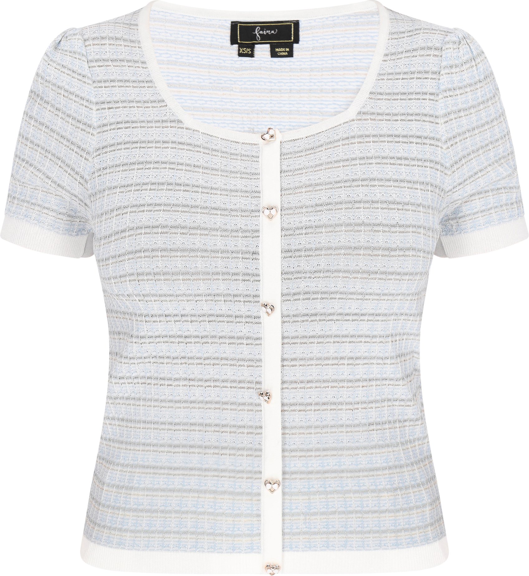 Faina Pullover Frauen hellblau