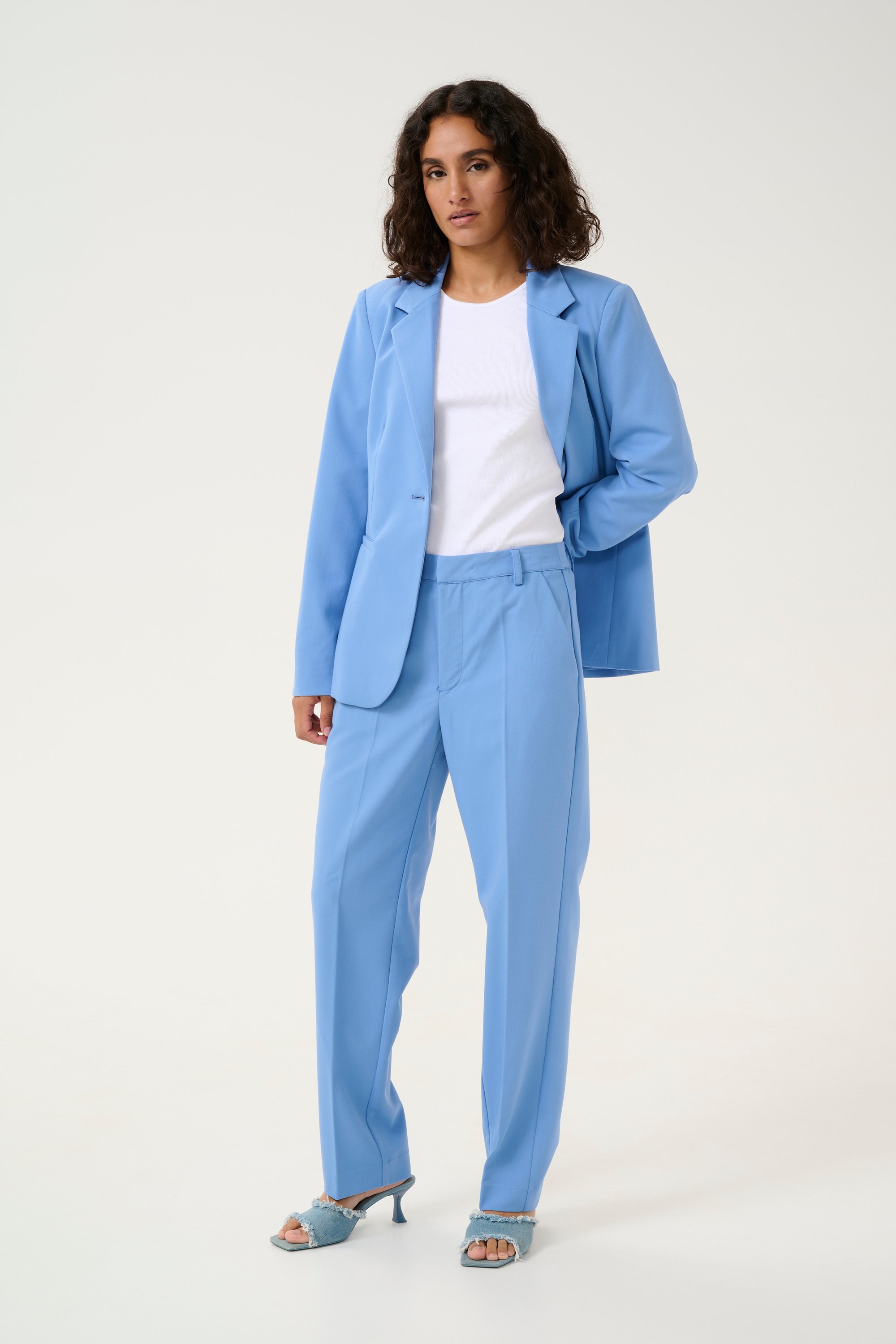 Pants Suiting Regular fit Ebb and Flow blue