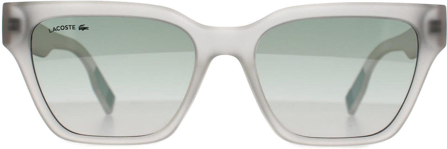Thumbnail - Lacoste L6002S 970 Sonnenbrille mit mattem Kristall und blauem Farbverlauf