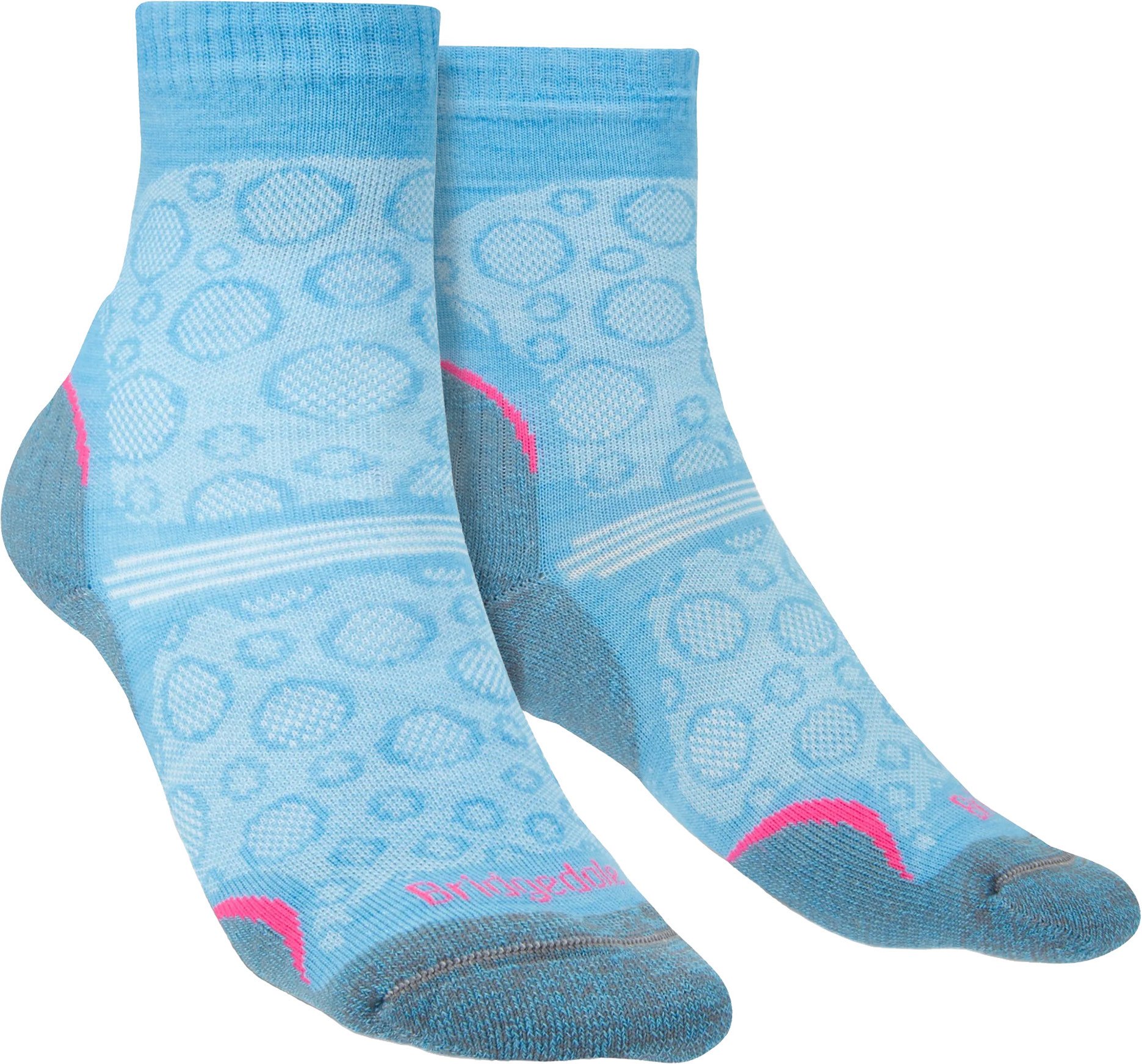 Bridgedale - Womens Wandern Ultraleichte Merinowolle Socken - Blau