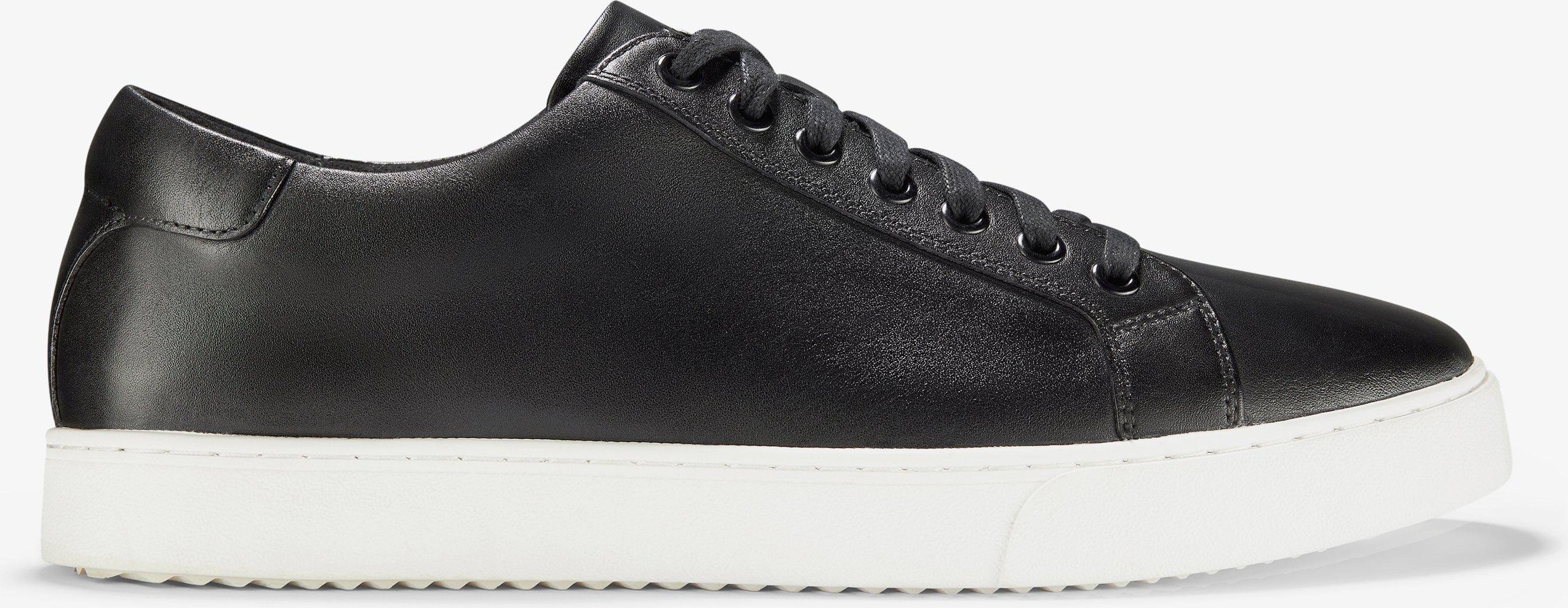 Lockton Schnürschuhe aus schwarzem Leder