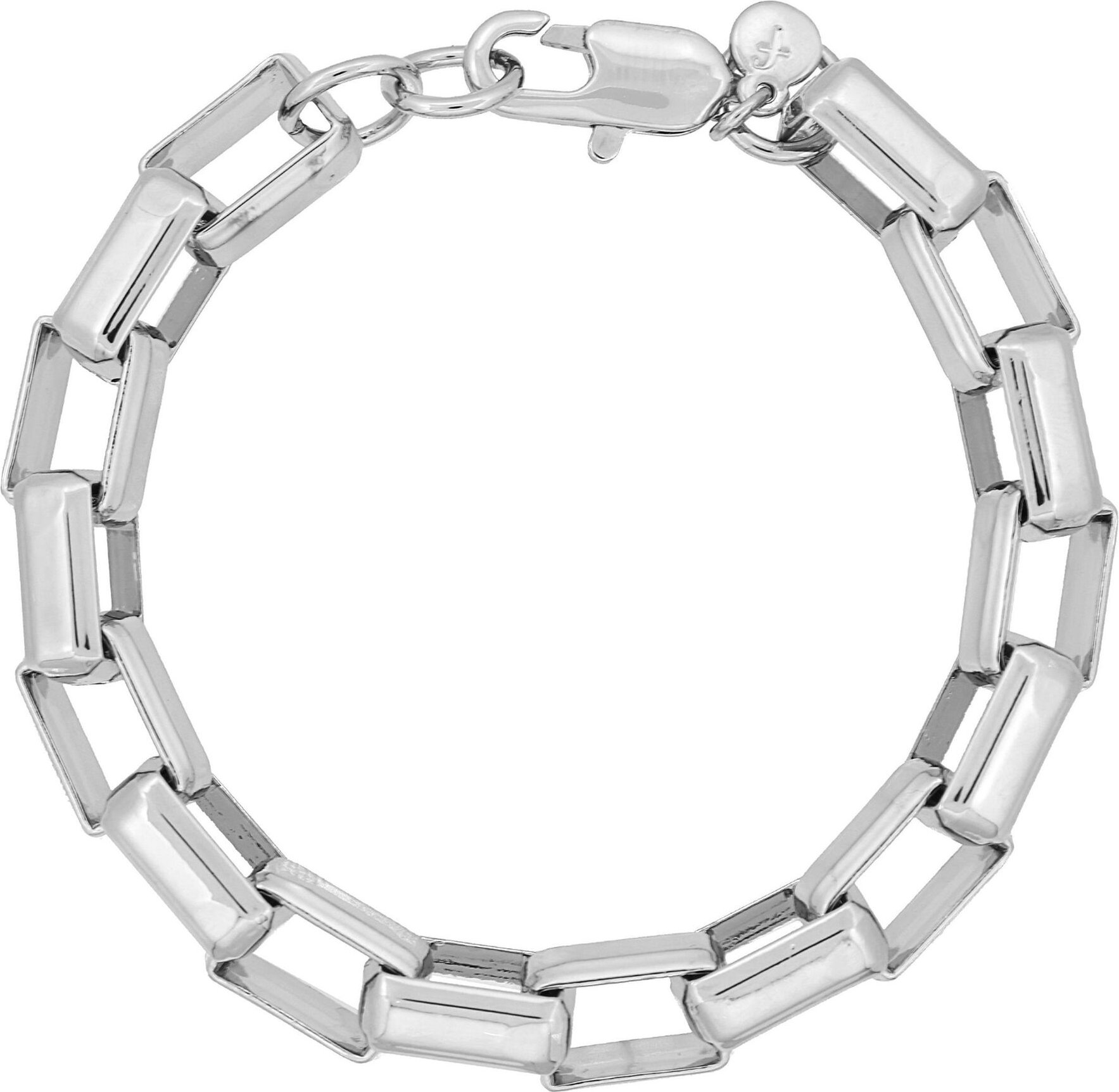 Fashionbox Armband Messing rhodiniert