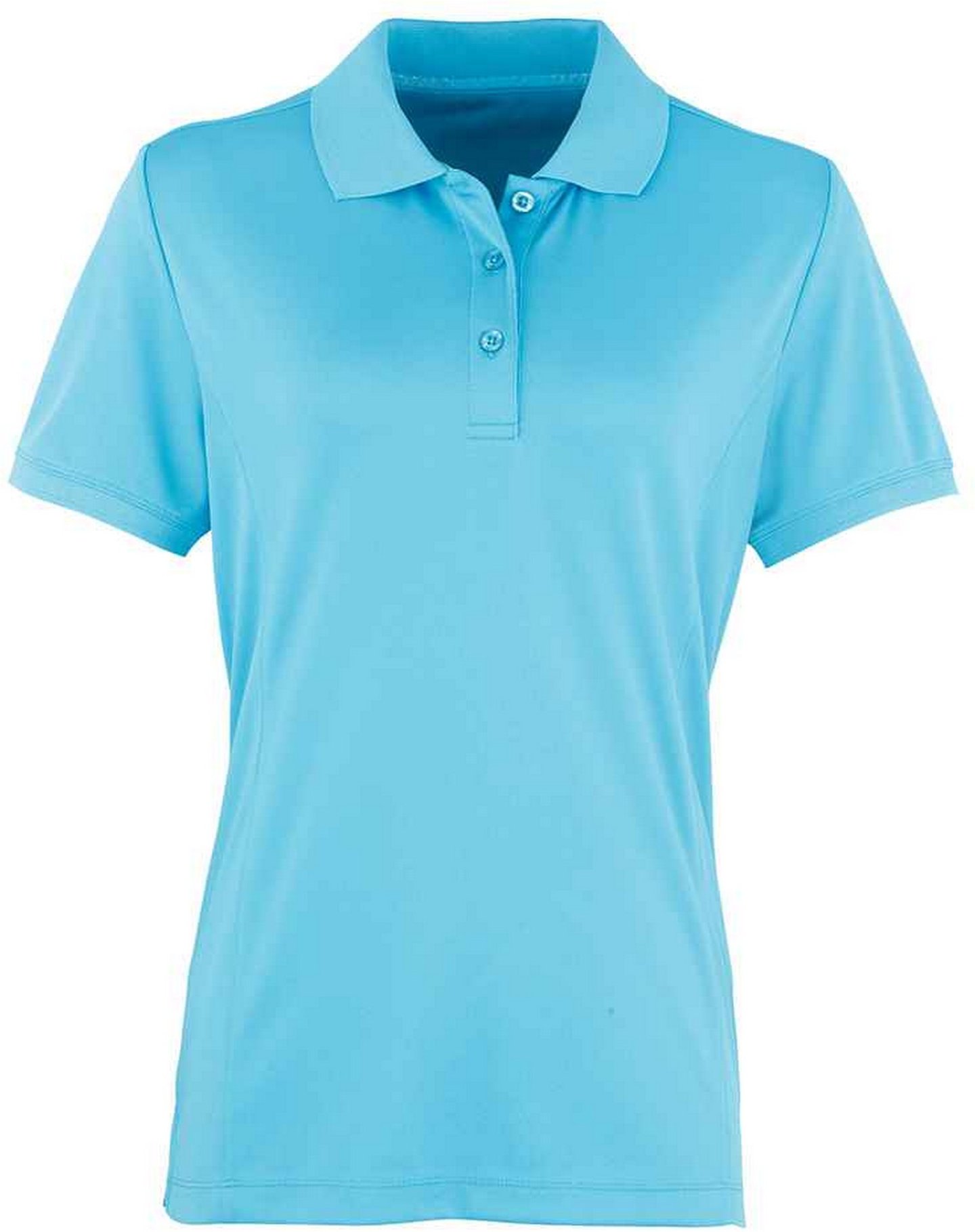 Premier - "Coolchecker" Poloshirt für Damen (Türkis)