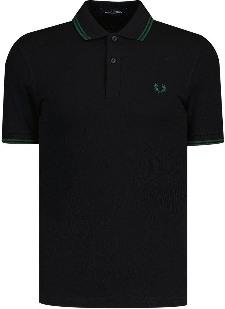 Fred Perry - Poloshirt für Herren (Schwarz/Schwarz)