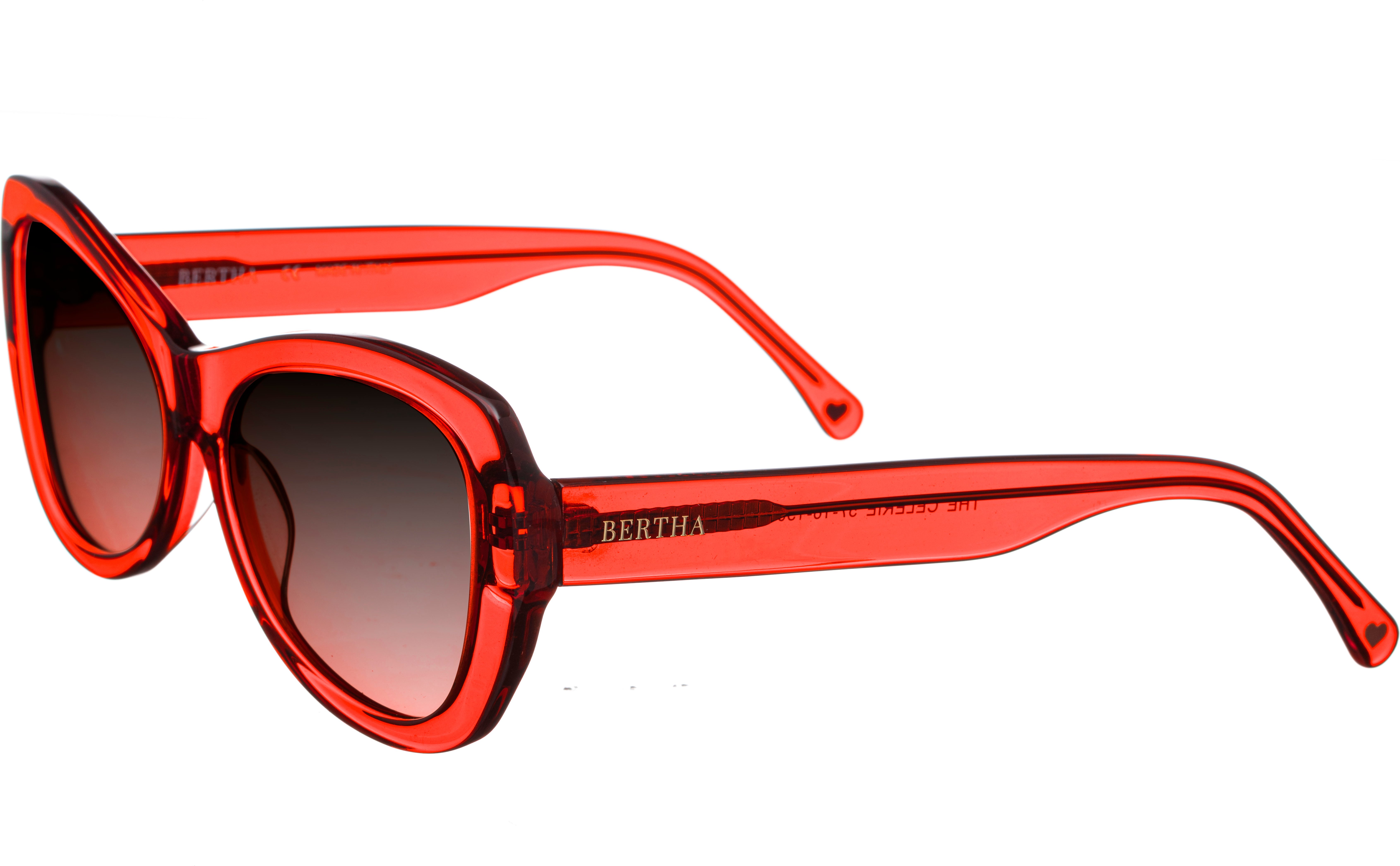 Bertha Celerie Handgefertigt in Italien Sonnenbrille