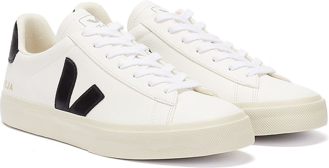 Veja Campo Womens Turnschuhe - (Weiß / Schwarz)