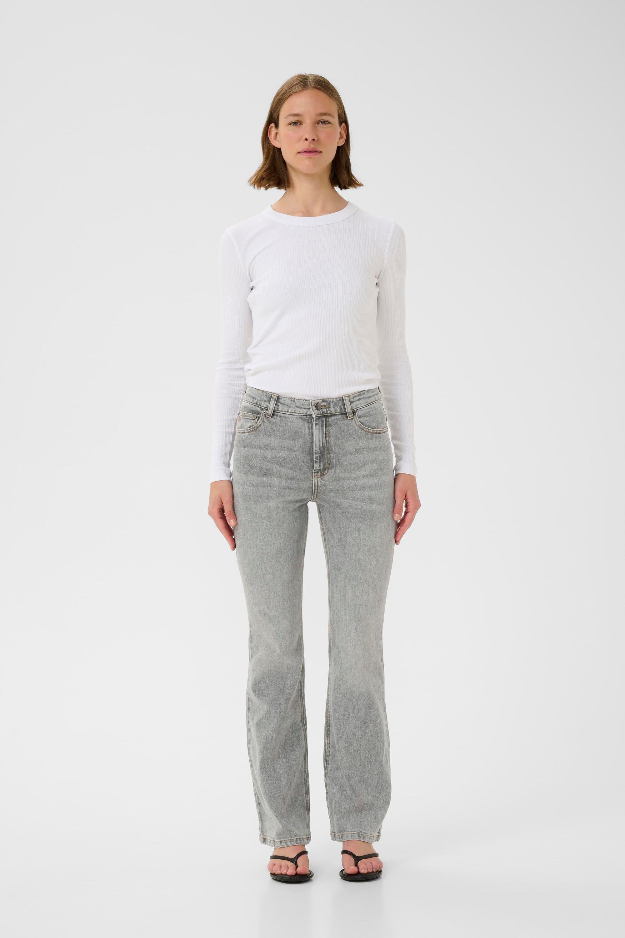 Jeans NanasIW Gerade Passform grey