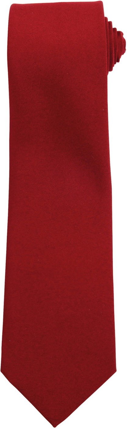Premier - Krawatte (Burgunderrot)