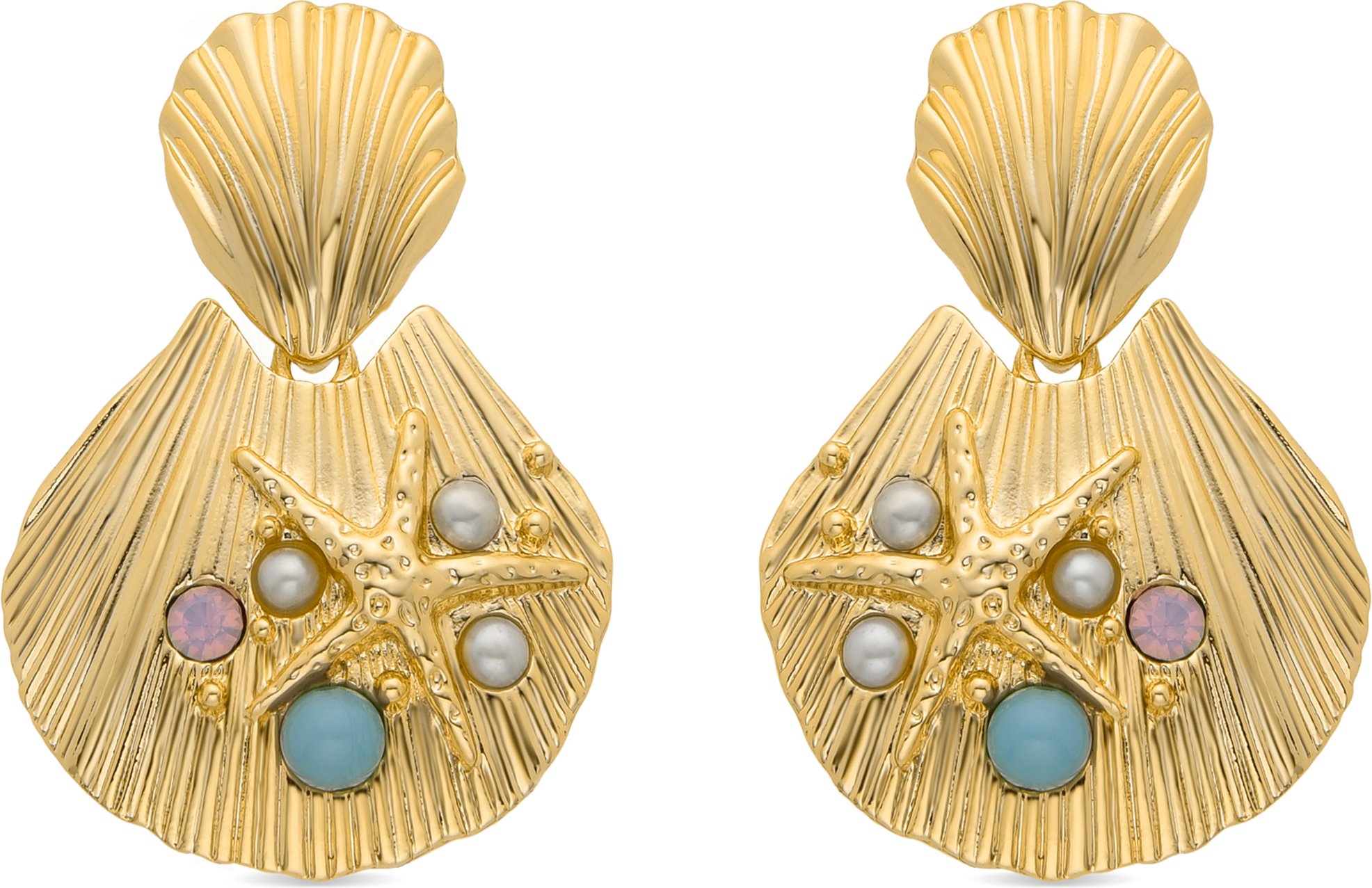 Luxenter-Ohrringe aus 18k Gelbgold - Zintol