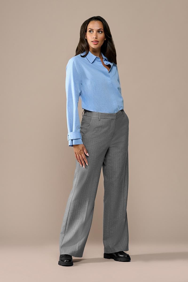 Rosely Lurex Hose Grau