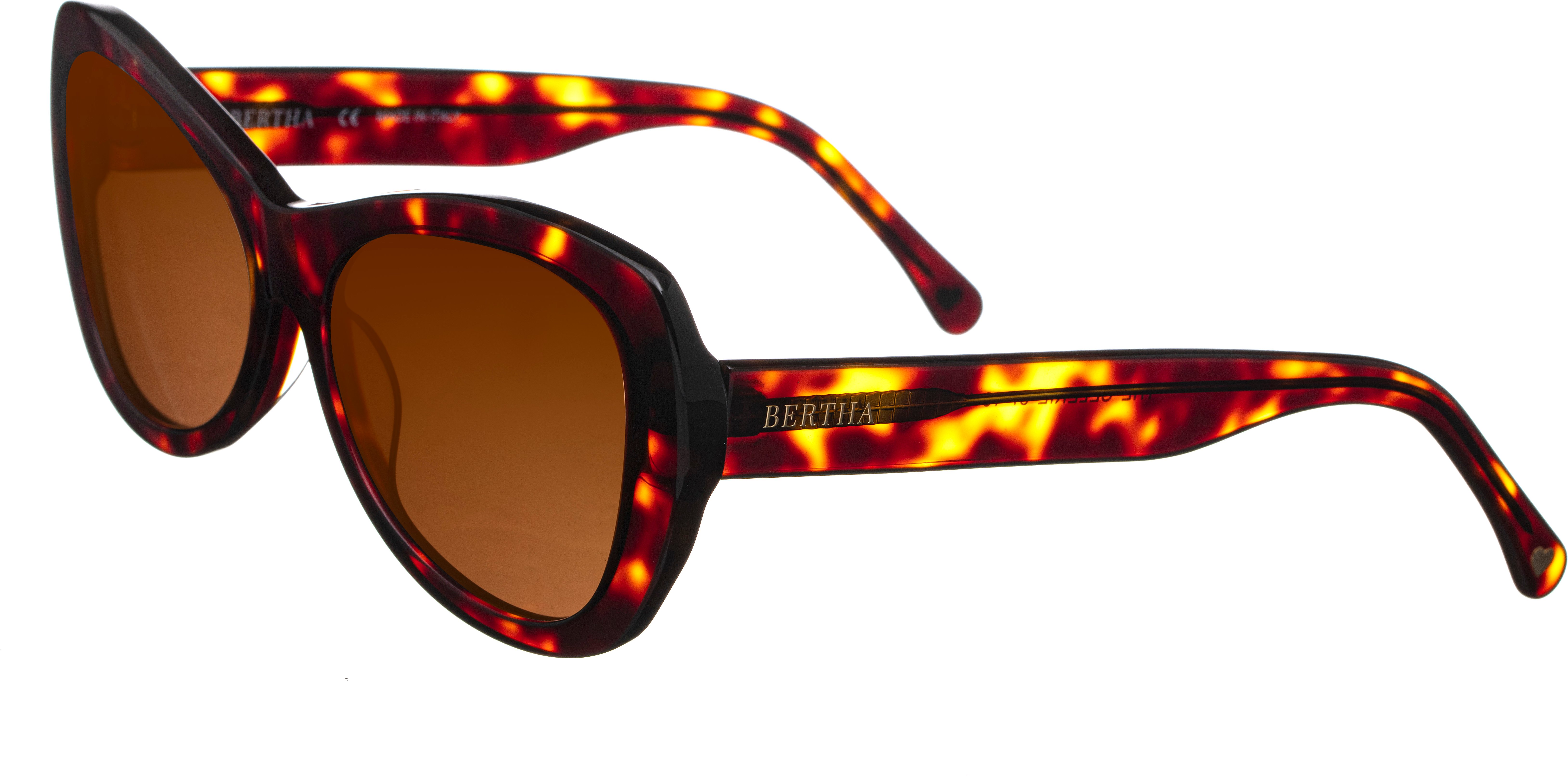 Lunettes de soleil Bertha Celerie fabriquées à la main en Italie