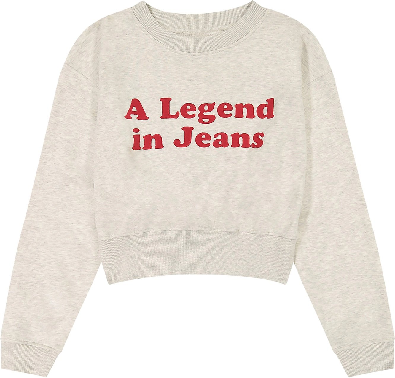 Wrangler - Relaxed - Sweatshirt - Hafer