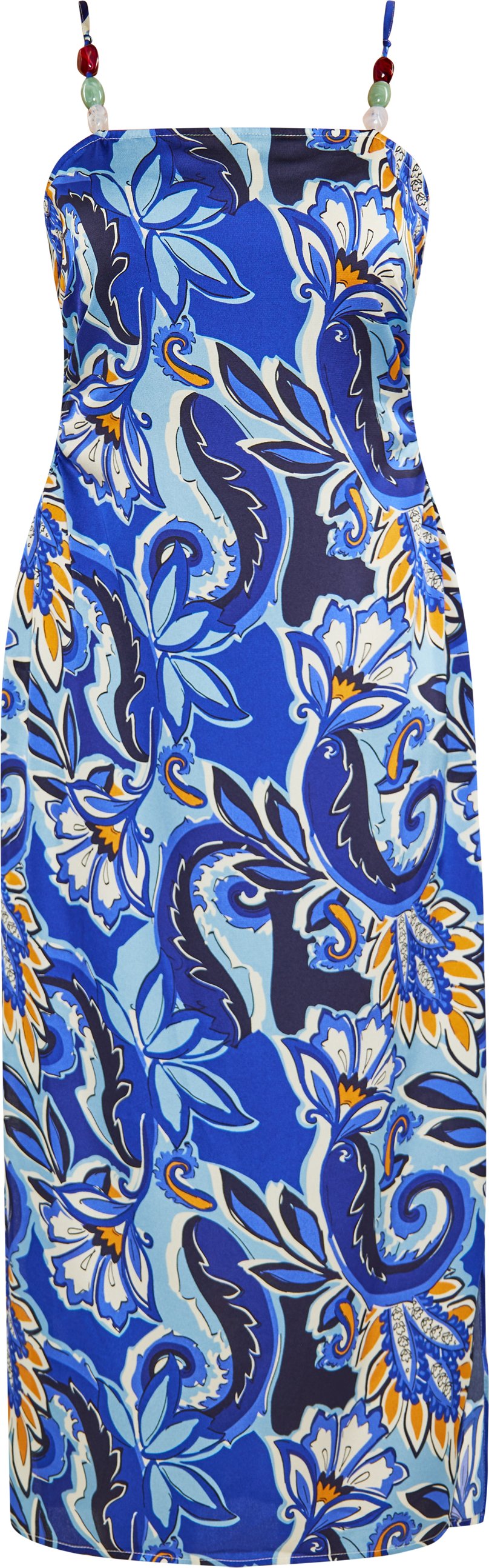 IZIA Kleid Damen Blau Mehrfarbig