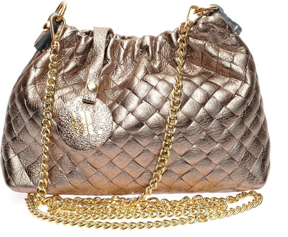 Anna Luchini Bronze Leder Tasche