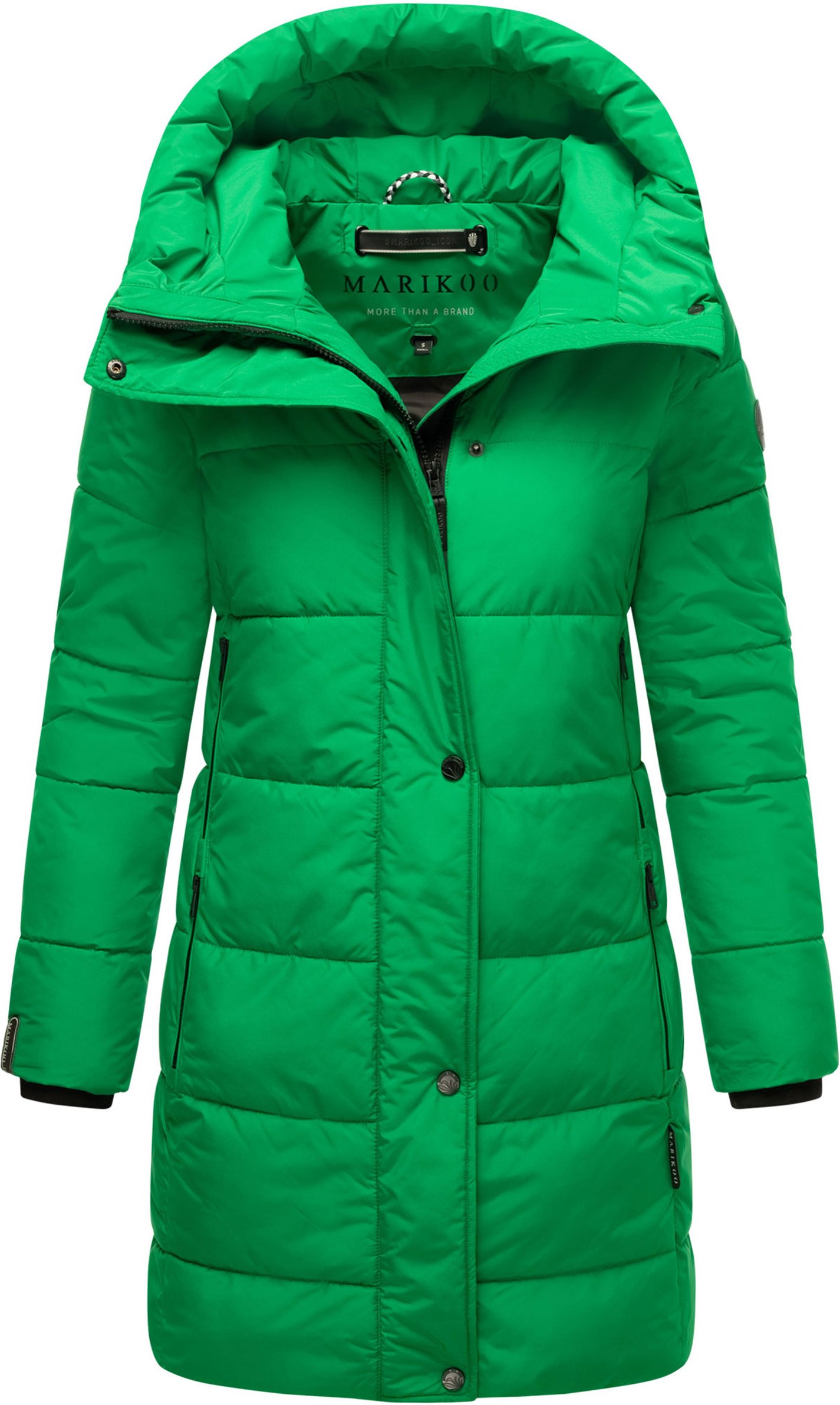 Marikoo Damen Steppjacke Karumikoo XVI – warm, stylisch & mit Kapuze