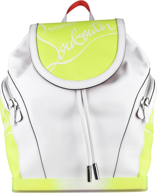 Christian Louboutin Explorafunk Rucksack Weiß