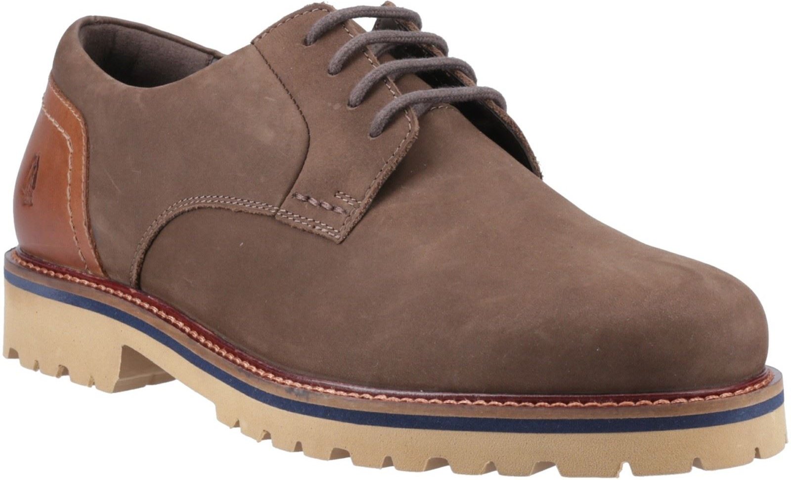 Hush Puppies Marcus Nubuk Herren Schnürschuhe Braun