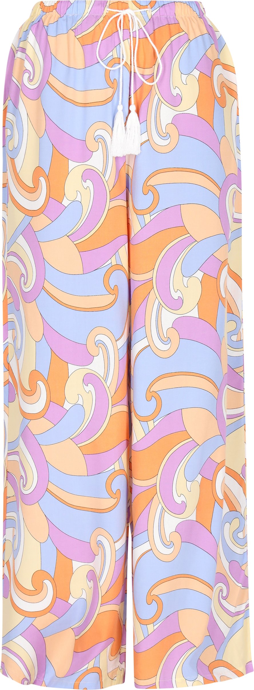 IZIA Hose Frauen violett mehrfarbig