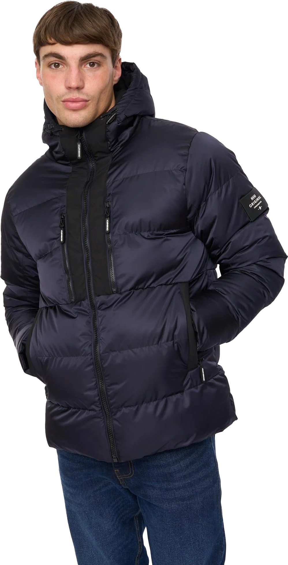 Crosshatch - "Chimmax" Jacke für Herren (Marine)