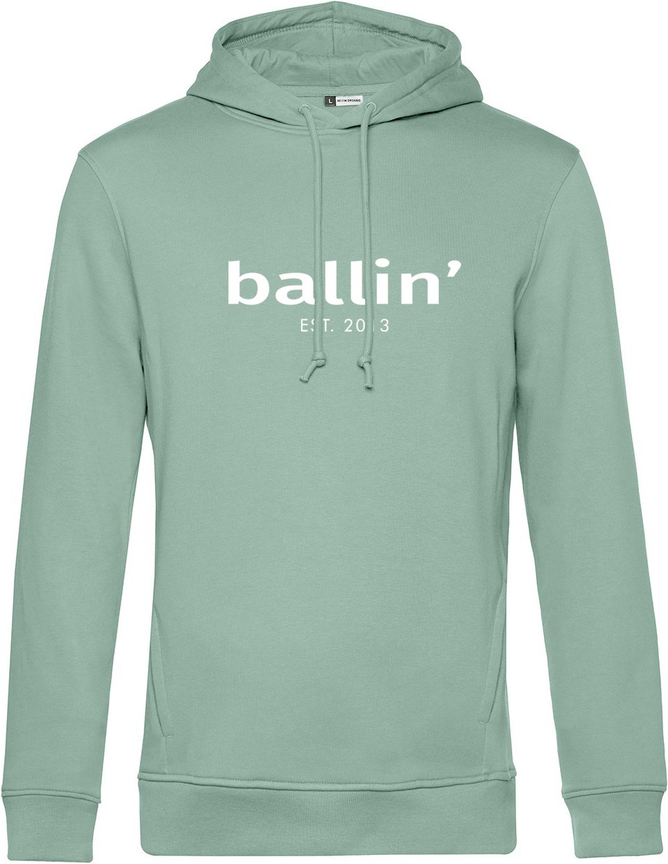 Basic Hoodie von Ballin Est. 2013 in der farbe Grun und in größe 3XL.