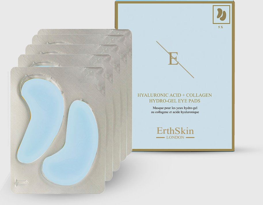 Hyaluronsäure + Kollagen Hydrogel Augenpads 5 X 2