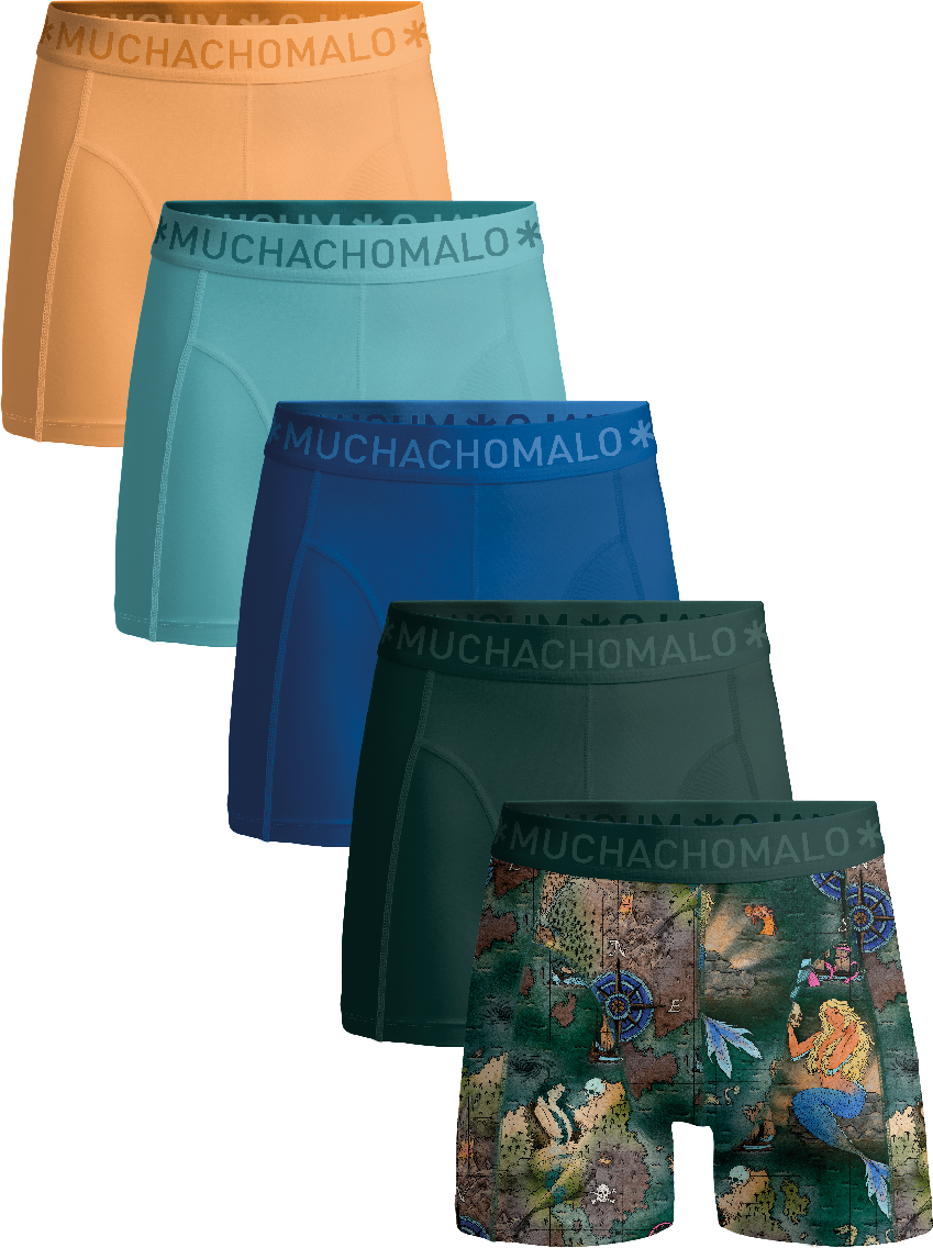 Muchachomalo Herren Boxer Shorts - 5er Pack - Herren Unterwäsche