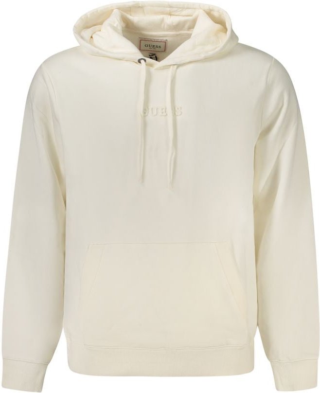 Guess Jeans Bianco Baumwolle Herren Hoodie