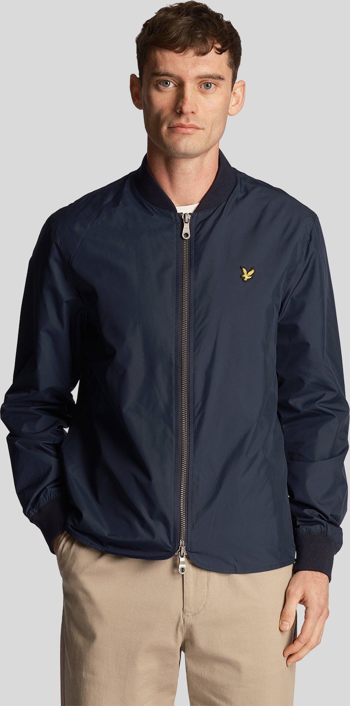 Herren-Bomberjacke von Lyle & Scott in Marineblau