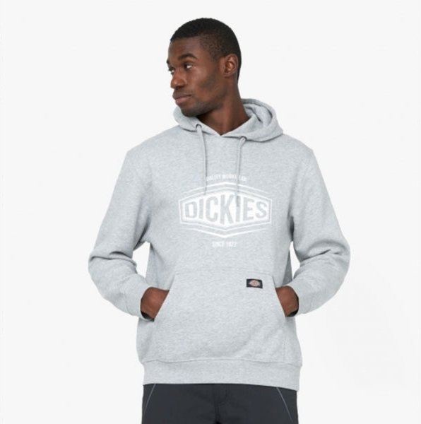 Dickies ROCKFIELD Herren Hoodie Grau Melange