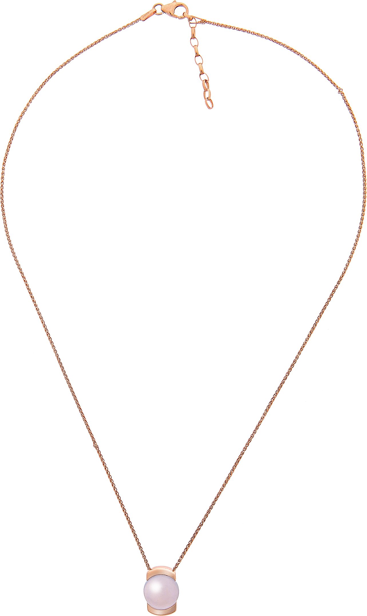 Orphelia 'Hedda' Damenkette mit Anhänger aus 925er Sterlingsilber, Rosé, ZH-7229