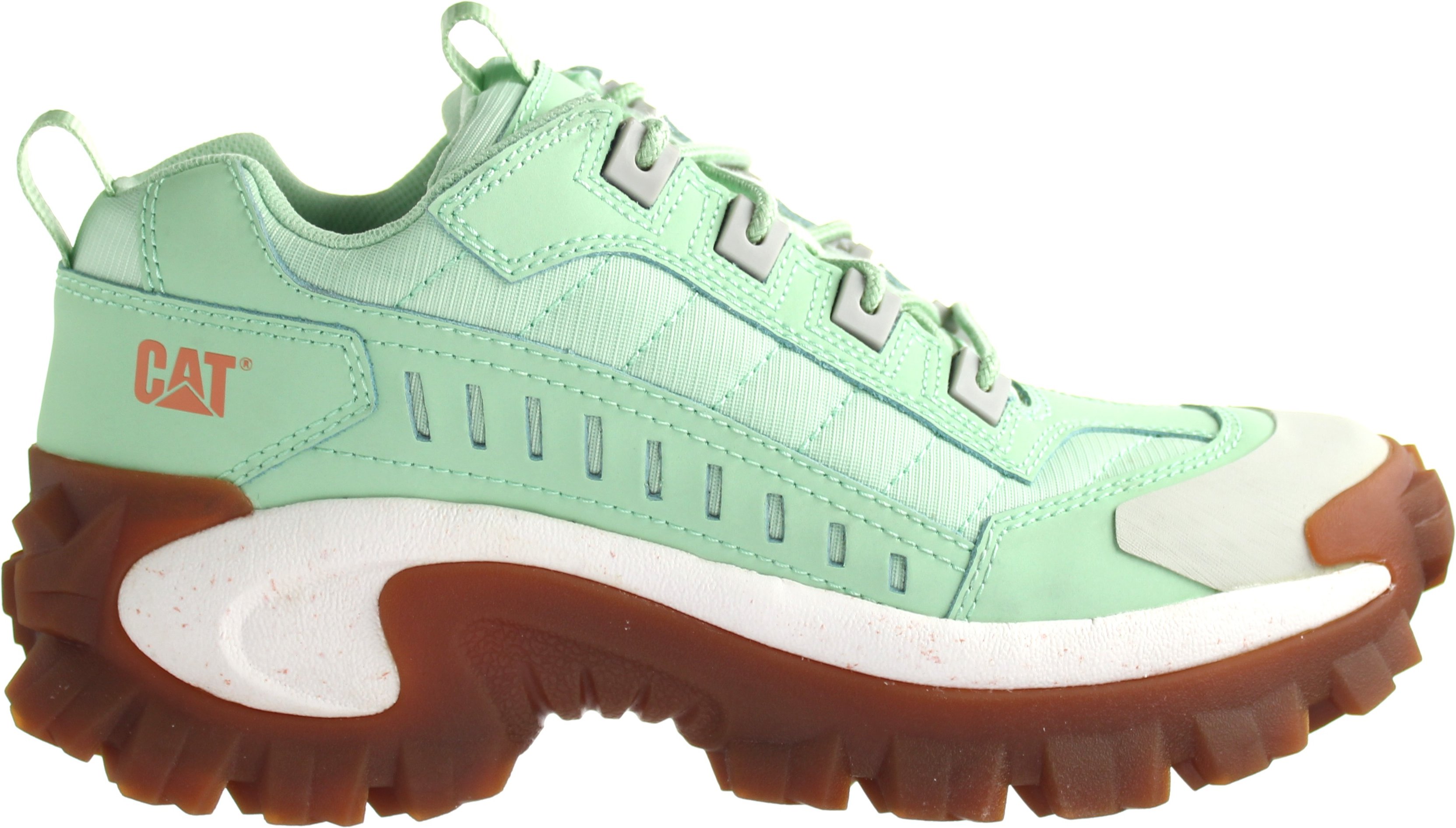 Caterpillar Eindringling Oxford Mens Green Trainer