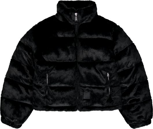 Fur Puffer Winter Jacket Women