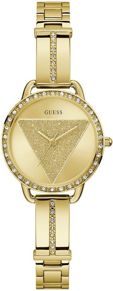 Guess Tri Bellini Damen Goldarmbanduhr GW0914L2