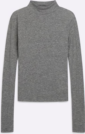 Damen Pullover mit hohem Hals aus Wolljersey HANIKE NECK M/L